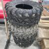 2- 26x11R12, 2- 26x9R12 ATV tires