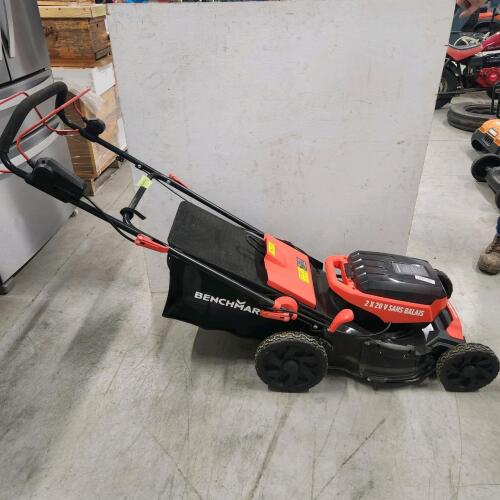 20V Battery mower w 2 batteries & charger Self-propelled