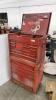 Snap on toolbox w some contents
