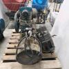 Single phase air compressor w retractable air hose reel