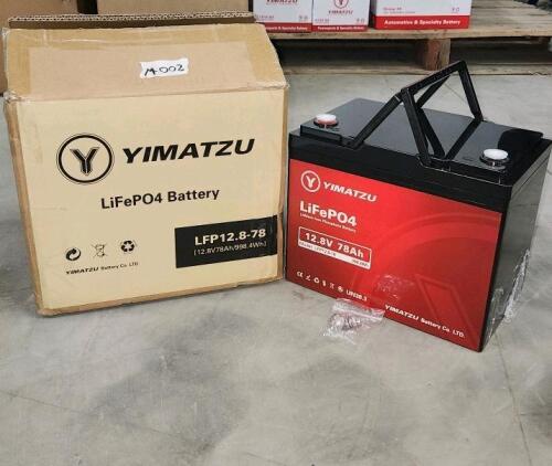LFP12.8-78 Yimatzu battery LiFePO4