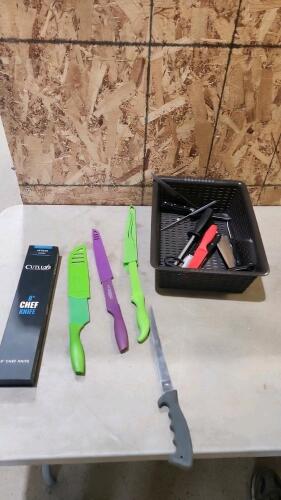 Assortment of knives