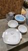 Mixing bowls & various cookware