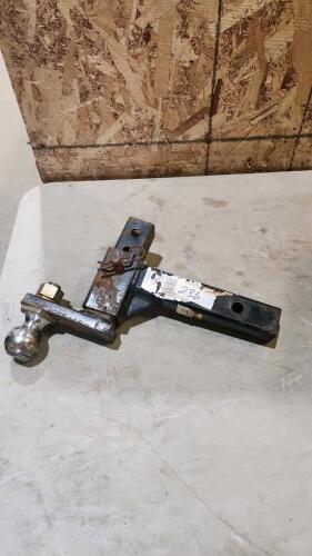 Adj 2" hitch w 2 5/16" ball