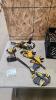 Dewalt tools as is, quick clamps