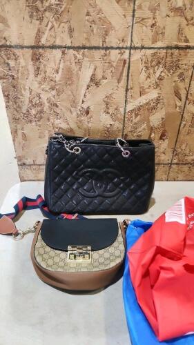 Chanel grand & Gucci purses