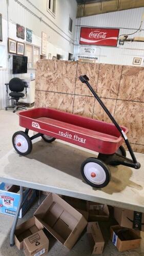 Radio Flyer metal wagon