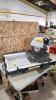 Wet tile saw missing parts as is