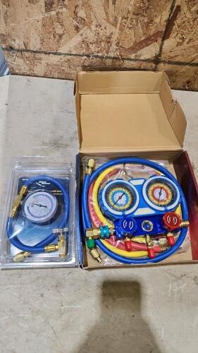 Air conditioning gauges