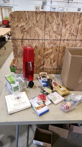 French fry press, various household items