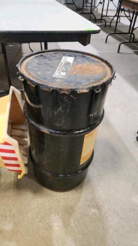 14"x27" Metal barrel