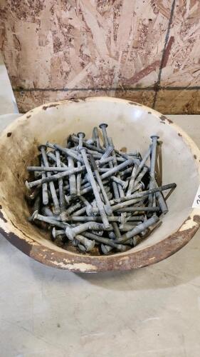 3/8"x7" Bolts