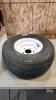 20.5x8.0-10 Trailer wheel, tire shot