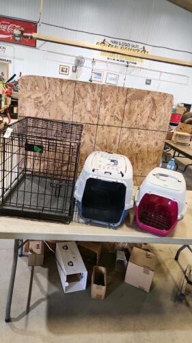 Small animal carrier & crate
