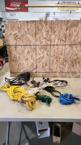 Various ext cords