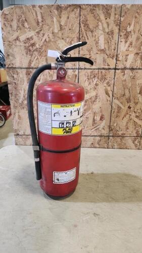 19" Charged fire extinguisher