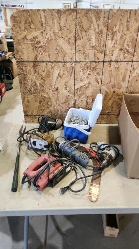 3" Nails, power tools