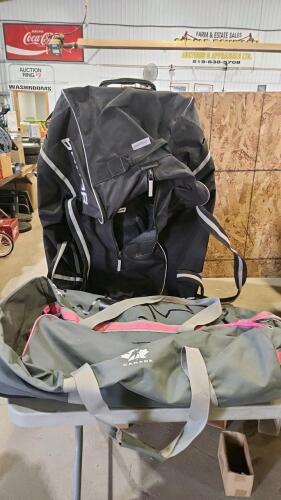 2 Hockey bags