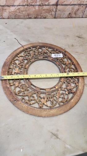 Cast grate