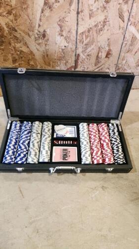 Poker chip set