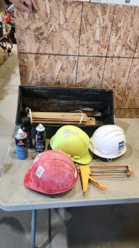 Hard hats, cedar shimes, etc.