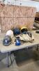 Hard hats, safety harnesses