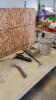 Grease gun, stapler, magnet, etc.