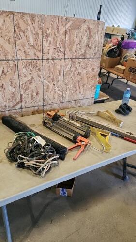 Caulking guns, roof jacks, etc.