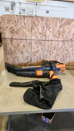 Worx electric blower vac