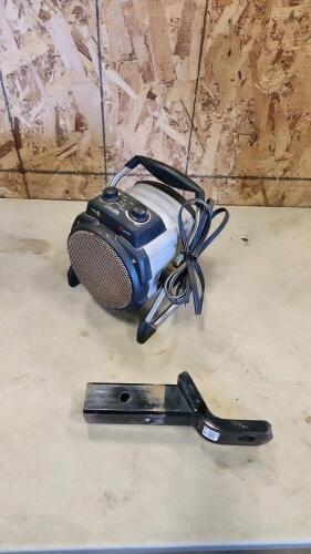 2" Hitch, electric heater