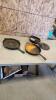 10" & 12" Cast frying pans w lids