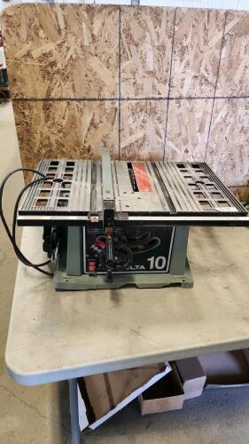 Delta 10" table saw