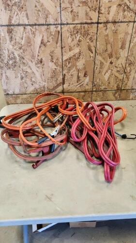 2 Sets of booster cables