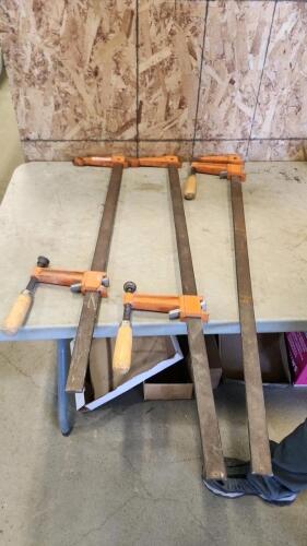 3- 30" F clamps