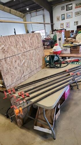 6- 54" Bar Clamps