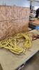 1/2" & 3/8" Nylon ropes, booster cables