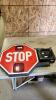 18" Stop sign arm