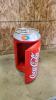 18"H Coca-Cola fridge missing cord & shelves