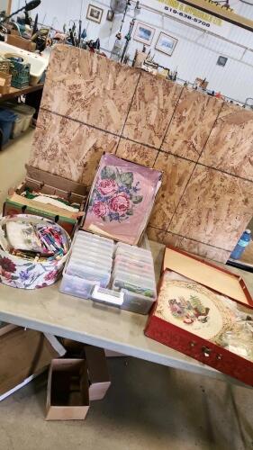 Yarn & needle point