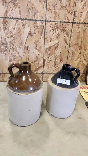 1 Gal clay jugs