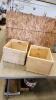 2 Wooden crates