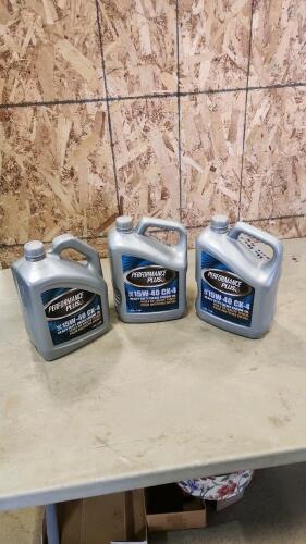 12L 15W-40 oil used for 2 hrs