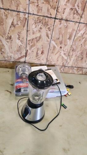 Satellite receiver, blender, shower head