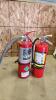 2- 16" Charged fire extinguishers
