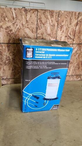 Manual fluid extractor as new