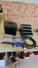 10 Ga cord, Fiskars sheers, tackle box, etc.