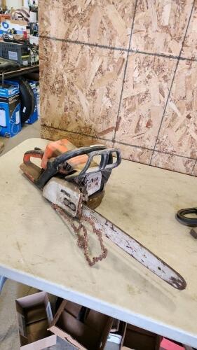 Stihl 023 chainsaw as is