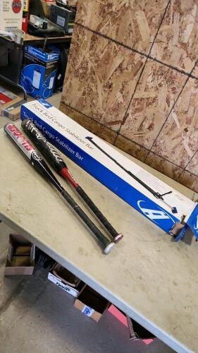Alum bats, stabilizer bar