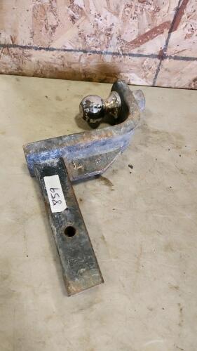 2" Solid hitch w a 6" drop 2 5/16 ball