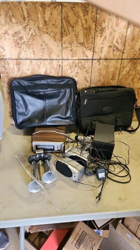8 Track player & speakers, etc.